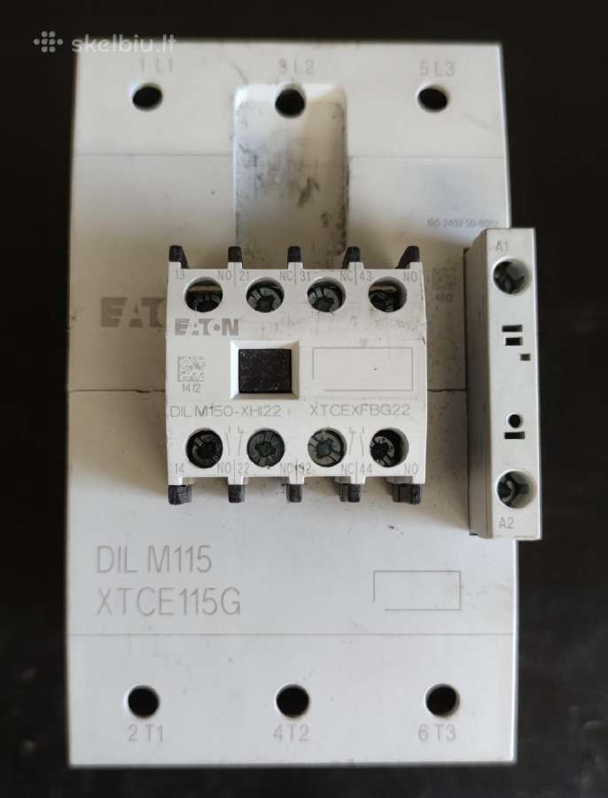 Magnetinis kontaktorius 115a (55kw) Xtce115g