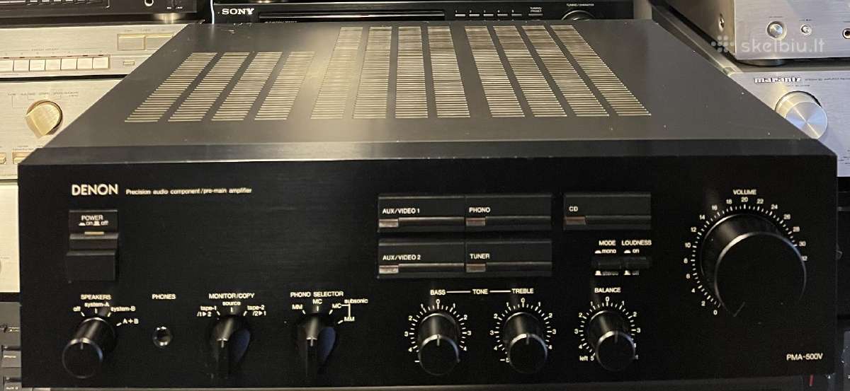 Denon da-500 dac / denon produkcija - nuotraukos Nr. 3