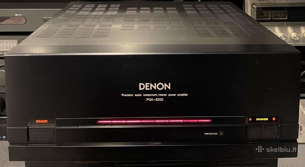 Denon da-500 dac / denon produkcija - nuotraukos Nr. 4