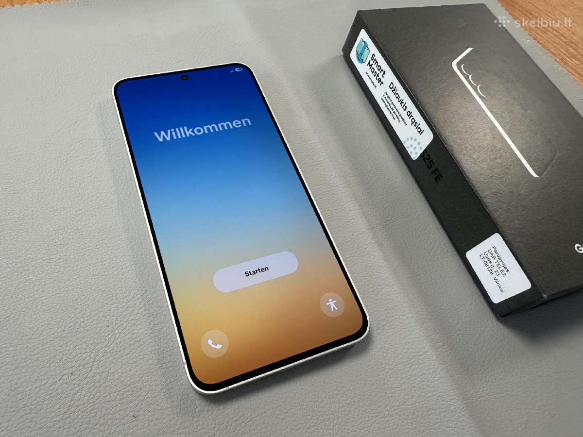 Samsung S25 Fe kaip naujas