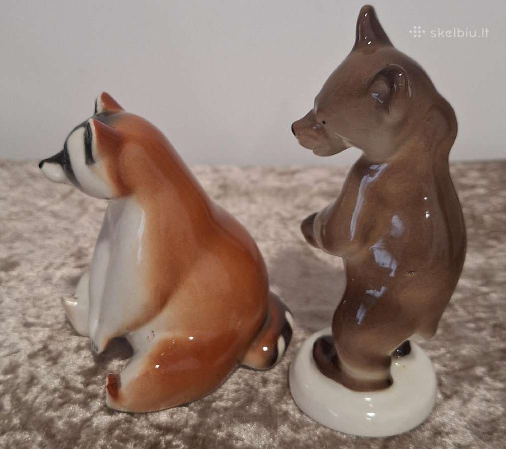 Vintažinės porcelianinės statulėlės - nuotraukos Nr. 2