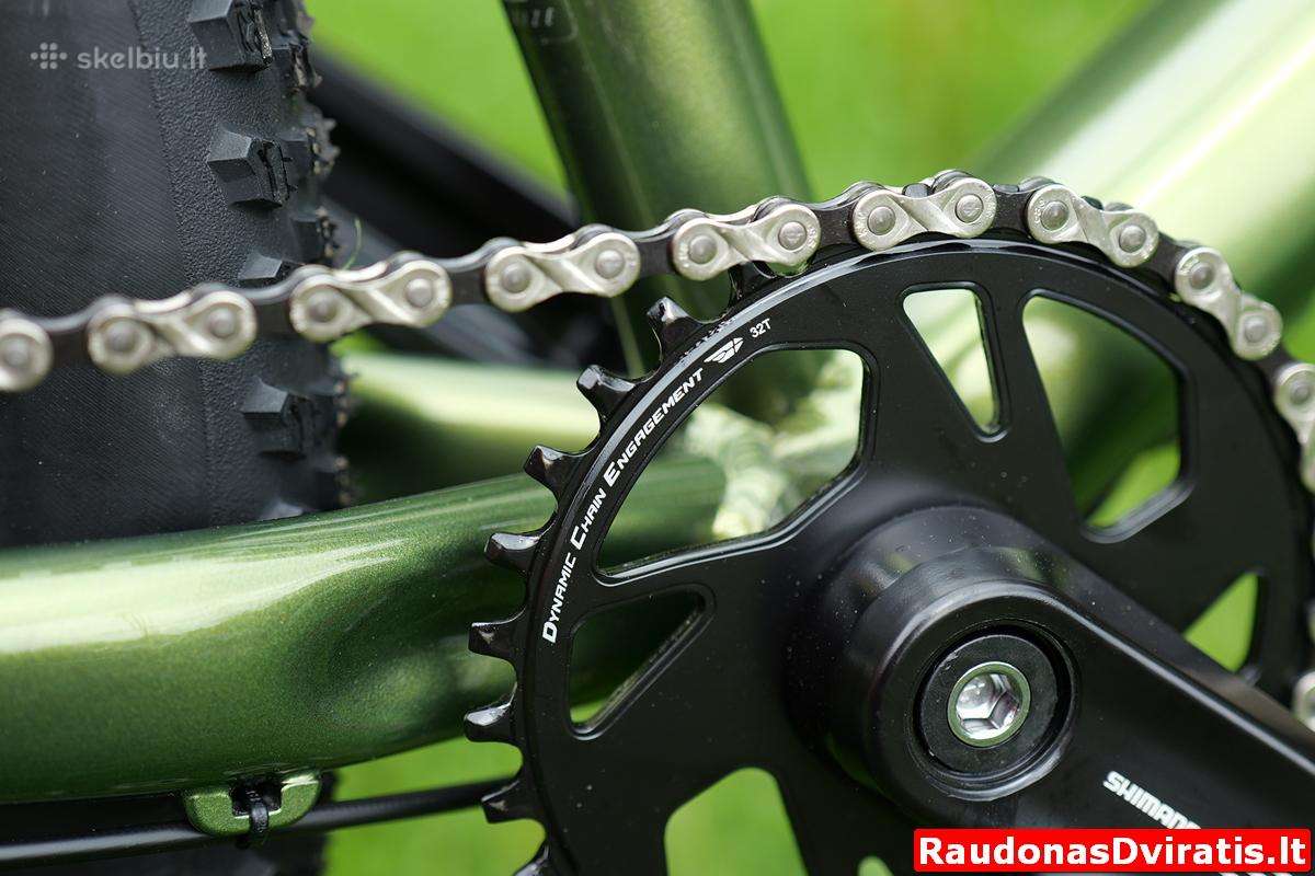 Naujas 29 Rock Machine 1x8 Lock žalias L ir M - nuotraukos Nr. 12