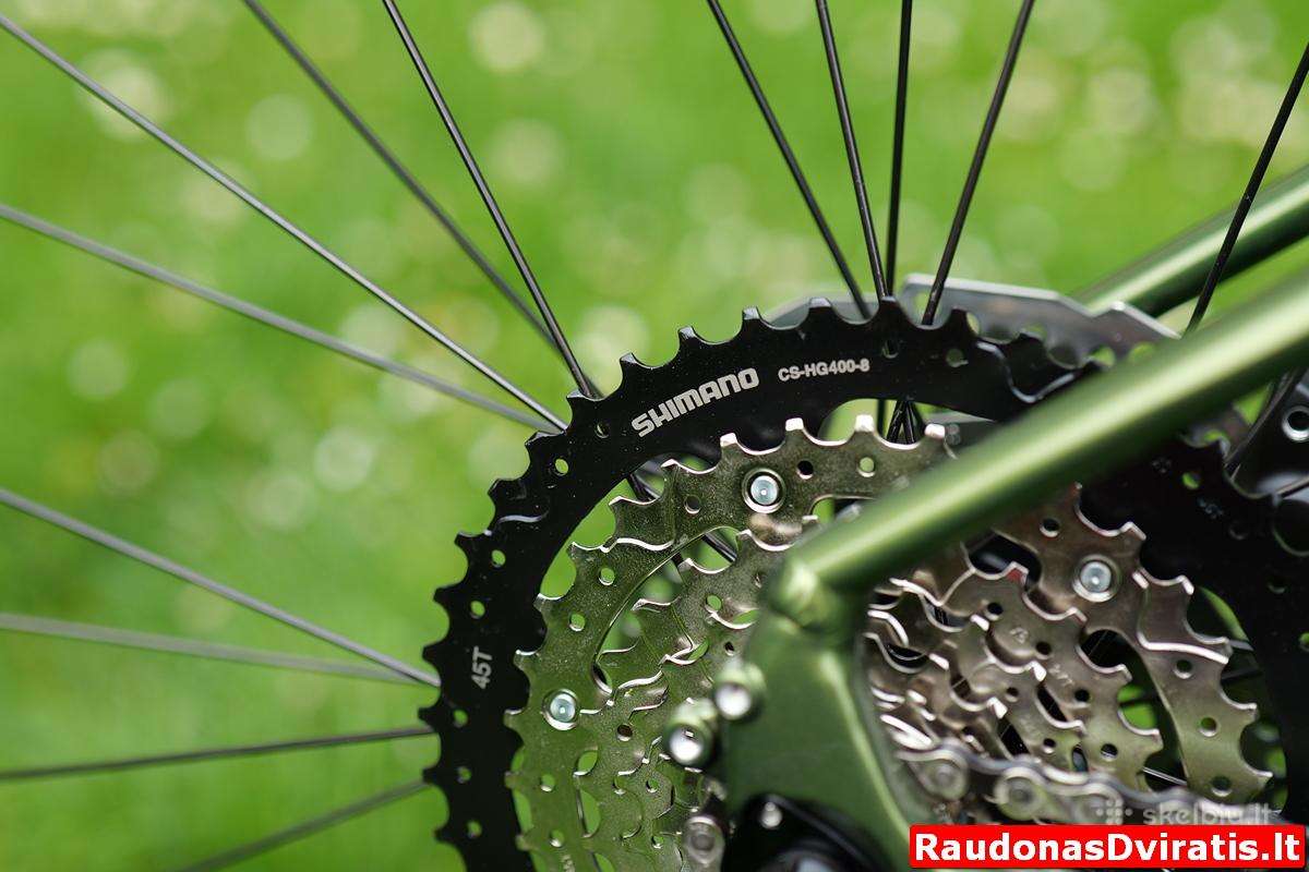 Naujas 29 Rock Machine 1x8 Lock žalias L ir M - nuotraukos Nr. 13