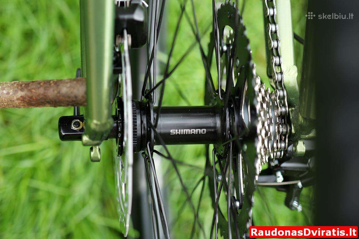 Naujas 29 Rock Machine 1x8 Lock žalias L ir M - nuotraukos Nr. 16