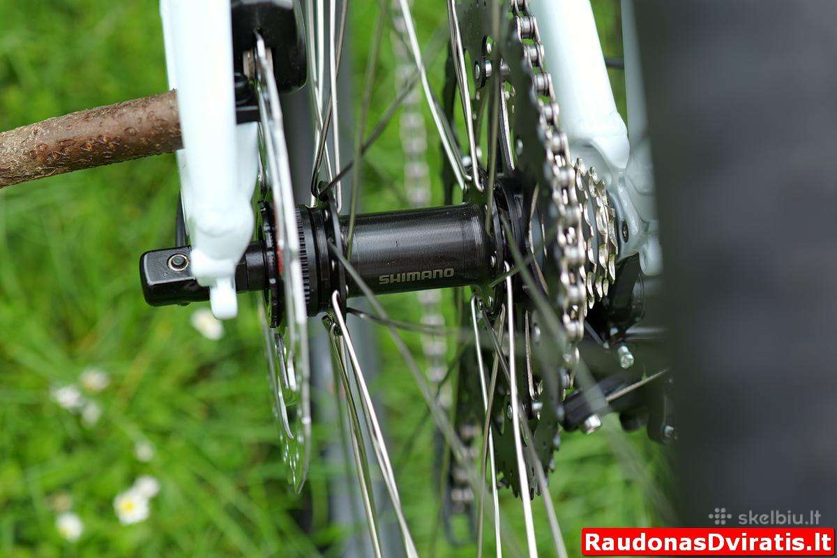 Naujas 29 Rock Machine 1x8 baltas L ir XL - nuotraukos Nr. 7