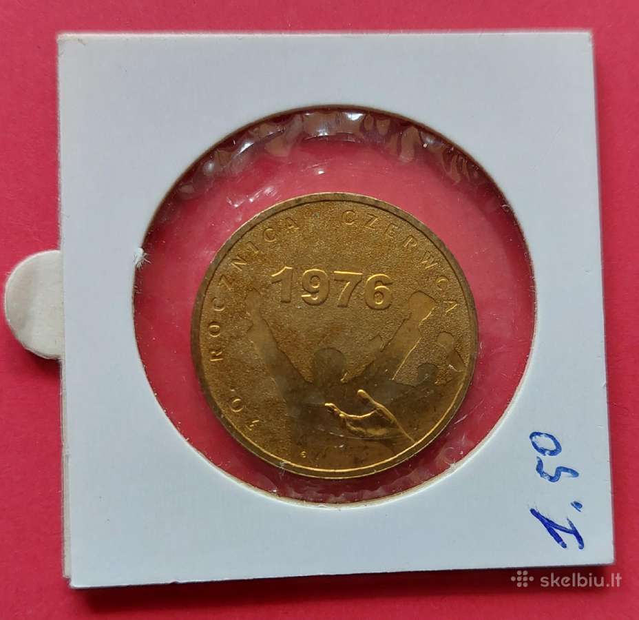 Lenkija 2006 2zl. 1976 Birželio 30 metų sukaktis