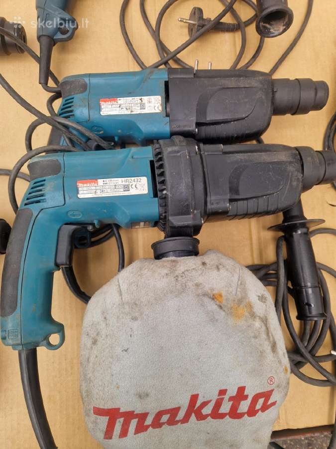 Makita perforatoriai, Metabo grežtuvai - nuotraukos Nr. 7