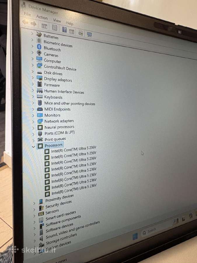 Dell Pro 14 su Intel(r) Core(t) Ultra 5 236v (8 pr - nuotraukos Nr. 11