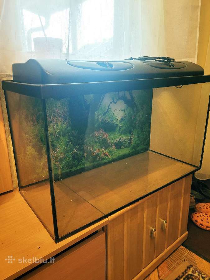 Parduodu naudotą akvariumą