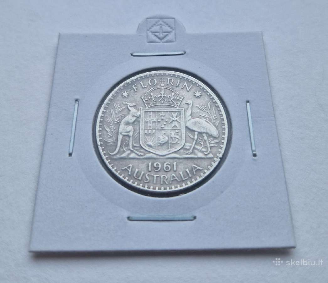 Ag Australija florinas 1961 apyvartinis
