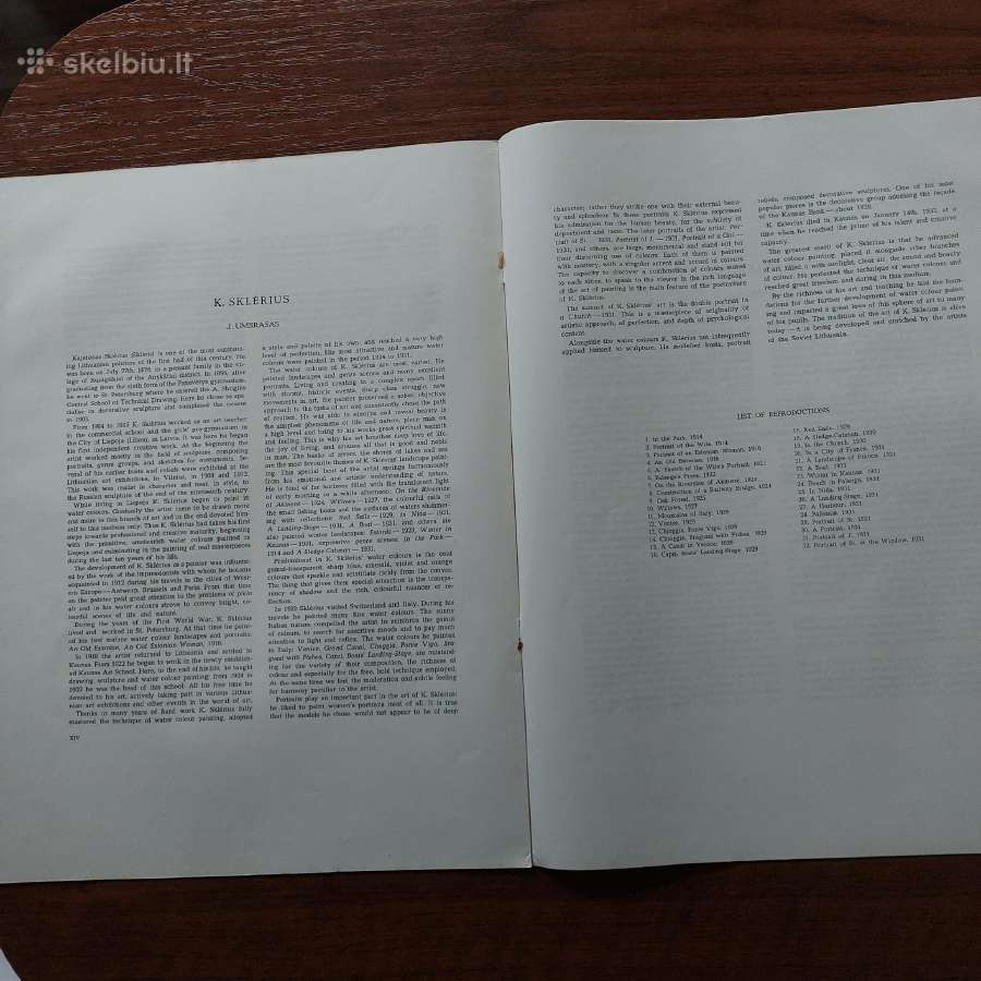 K. S. Sklėrius - reprodukcijų rinkinys 1964 m. - nuotraukos Nr. 21