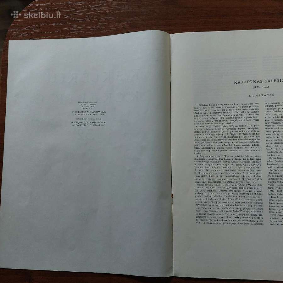K. S. Sklėrius - reprodukcijų rinkinys 1964 m. - nuotraukos Nr. 28