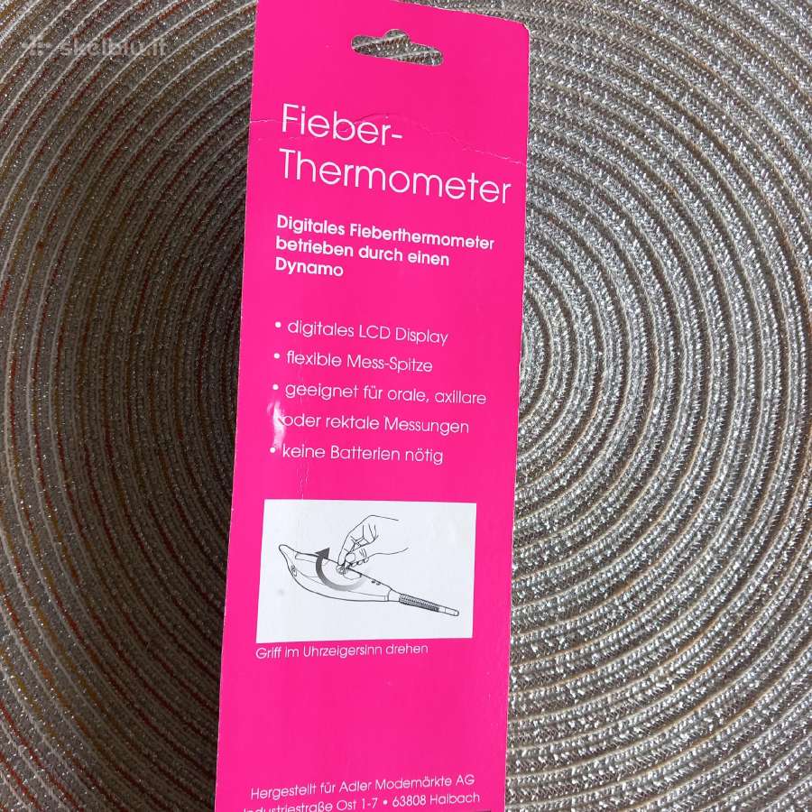 Kūno temperatūros termometras. - nuotraukos Nr. 4