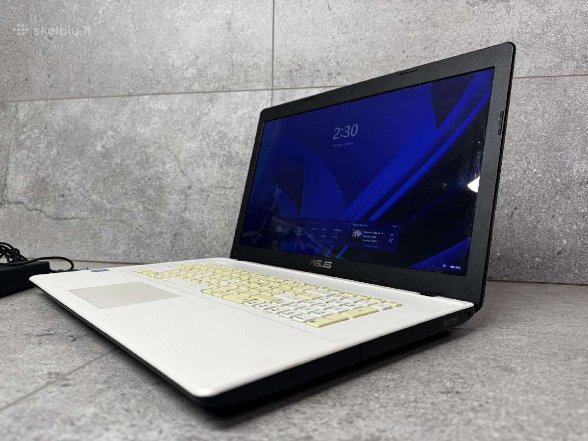 Asus Didelis 17.3 2.4ghz Ram8gb SSD Geforce720m - nuotraukos Nr. 4