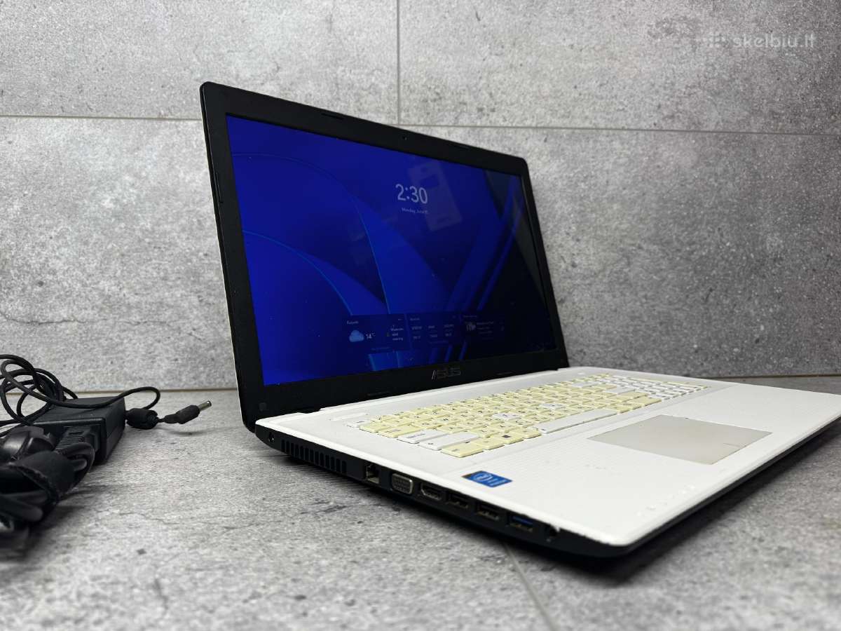 Asus Didelis 17.3 2.4ghz Ram8gb SSD Geforce720m - nuotraukos Nr. 5