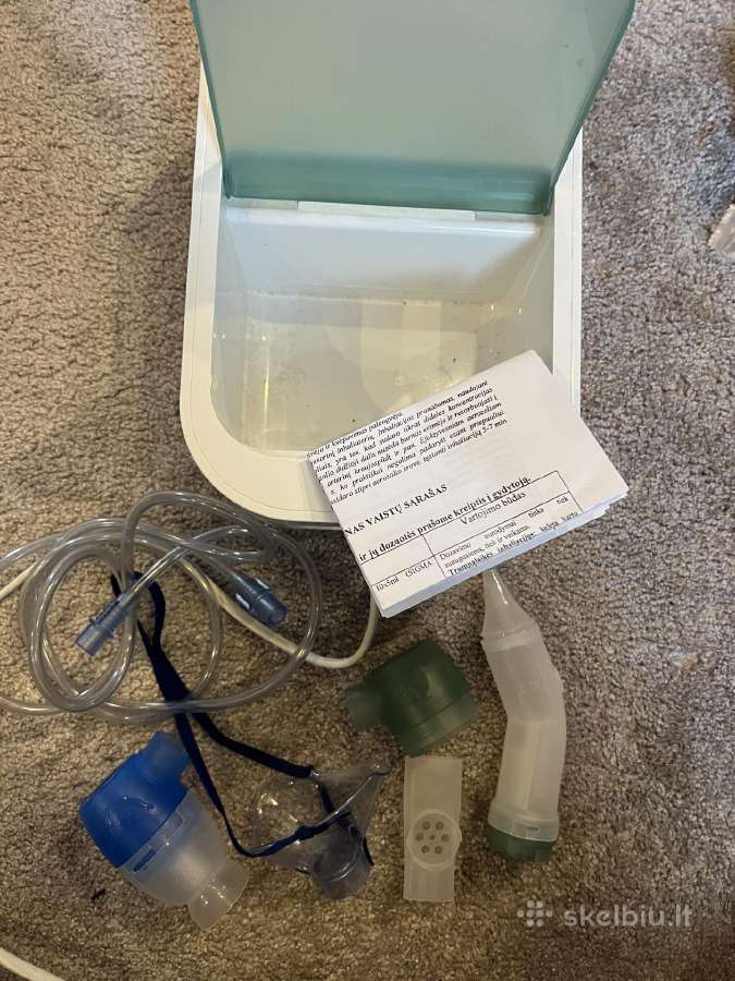 Omron Duobaby (ne-c301-e) inhaliatorius / kompreso - nuotraukos Nr. 2