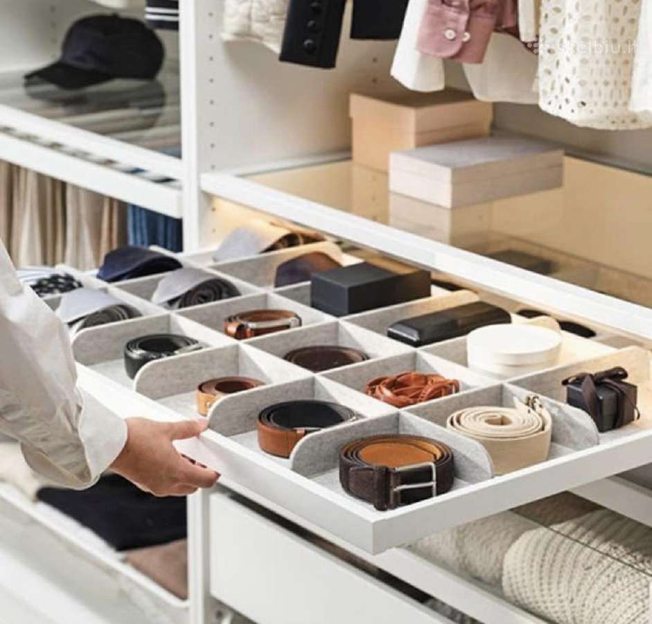 Naujas ištraukiamas Ikea stalčius su skirtuku - nuotraukos Nr. 2