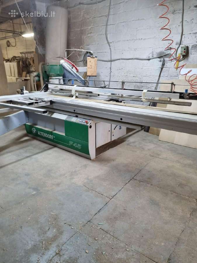 Formatinio pjovimo staklės Altendorf F45