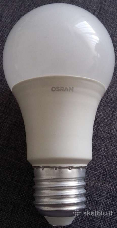 LED Elektros lemputė Osram E27 8,5w 2700k - nuotraukos Nr. 2