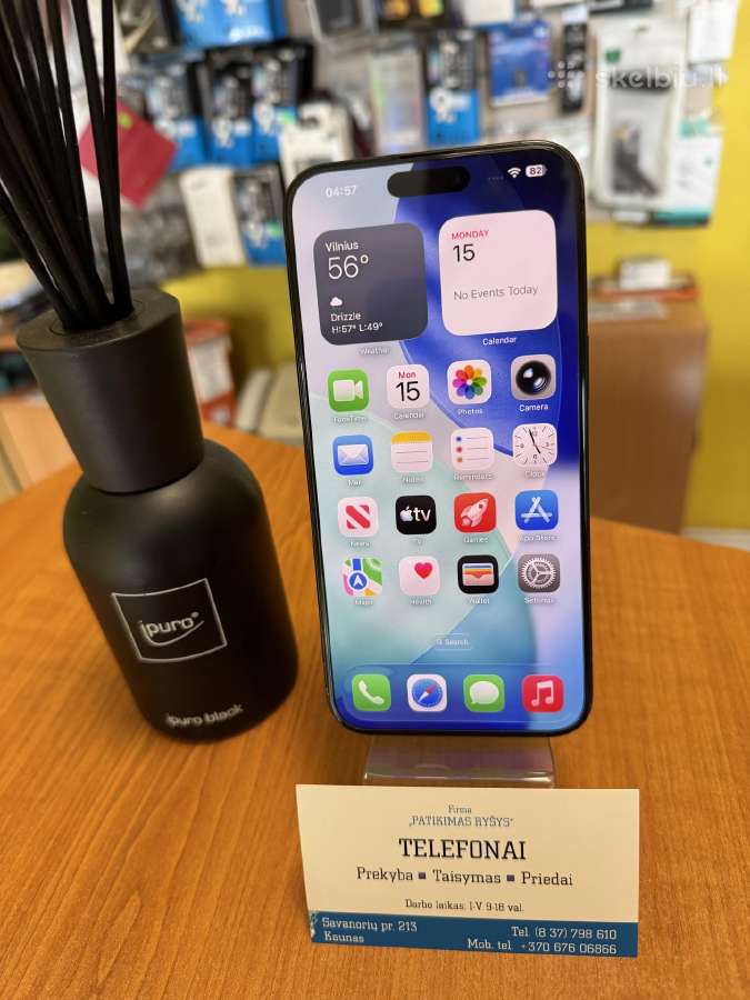 iPhone 15promax 512gb Natural Titan Su Garantija