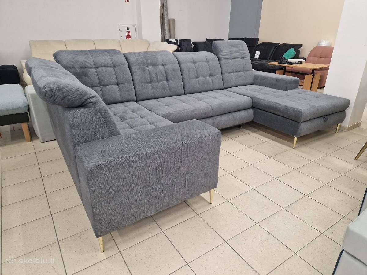 Minkštas kampas “Lamber su miego funkcija ir dėže