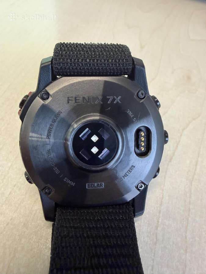 Garmin Fenix 7x solar su 2 metų garantija - nuotraukos Nr. 5