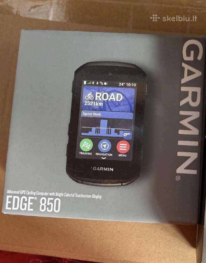 Garmin edge 850 naujas supakuotas
