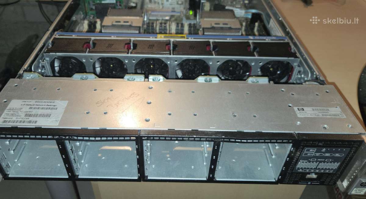 Serveriai Hp Dl380 Gen9, Dl360p G8 - nuotraukos Nr. 4