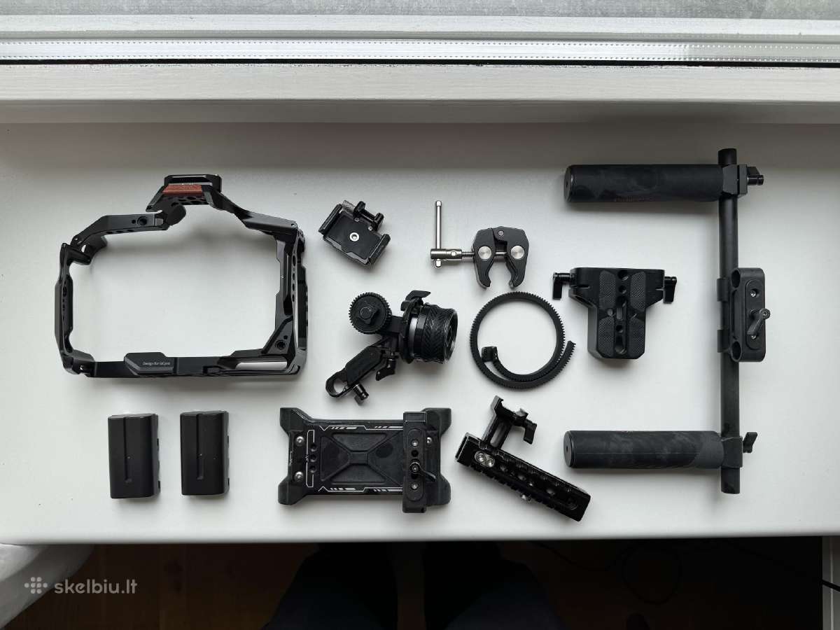 Small rig kameros daikčiukai