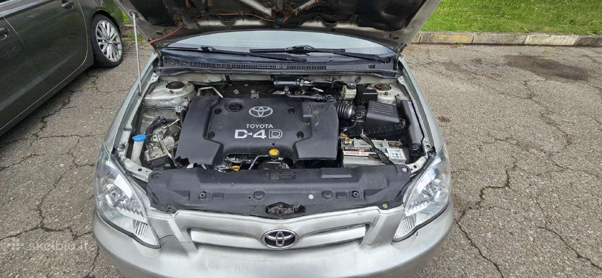 Toyota corrola 2005 2.0l dyzeliz - nuotraukos Nr. 5