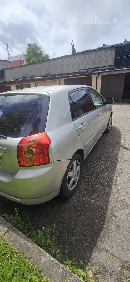 Toyota corrola 2005 2.0l dyzeliz - nuotraukos Nr. 10