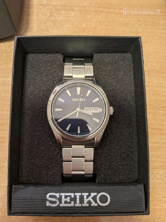 Seiko laikrodis naujas Safyro stiklas
