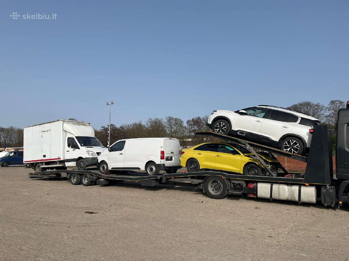 Autovežio vairuotojas.