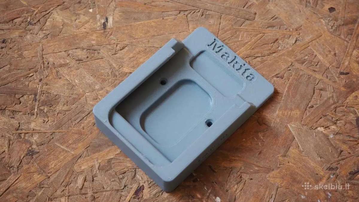 Makita įrankių akumuliatorių sieniniai laikikliai