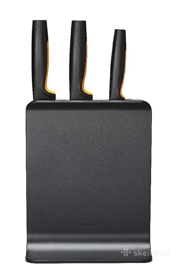 Fiskars peilių rinkinys su stovu, 4 dalių - nuotraukos Nr. 7