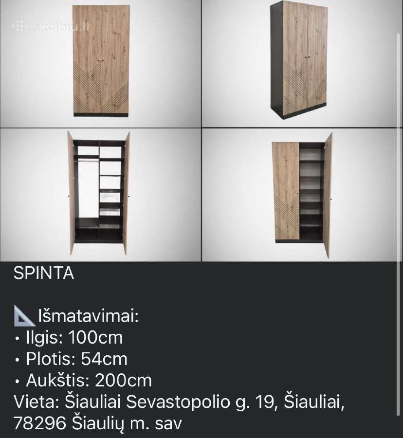 Rmd baldai geriausiomis kainomis nauja spinta - nuotraukos Nr. 5