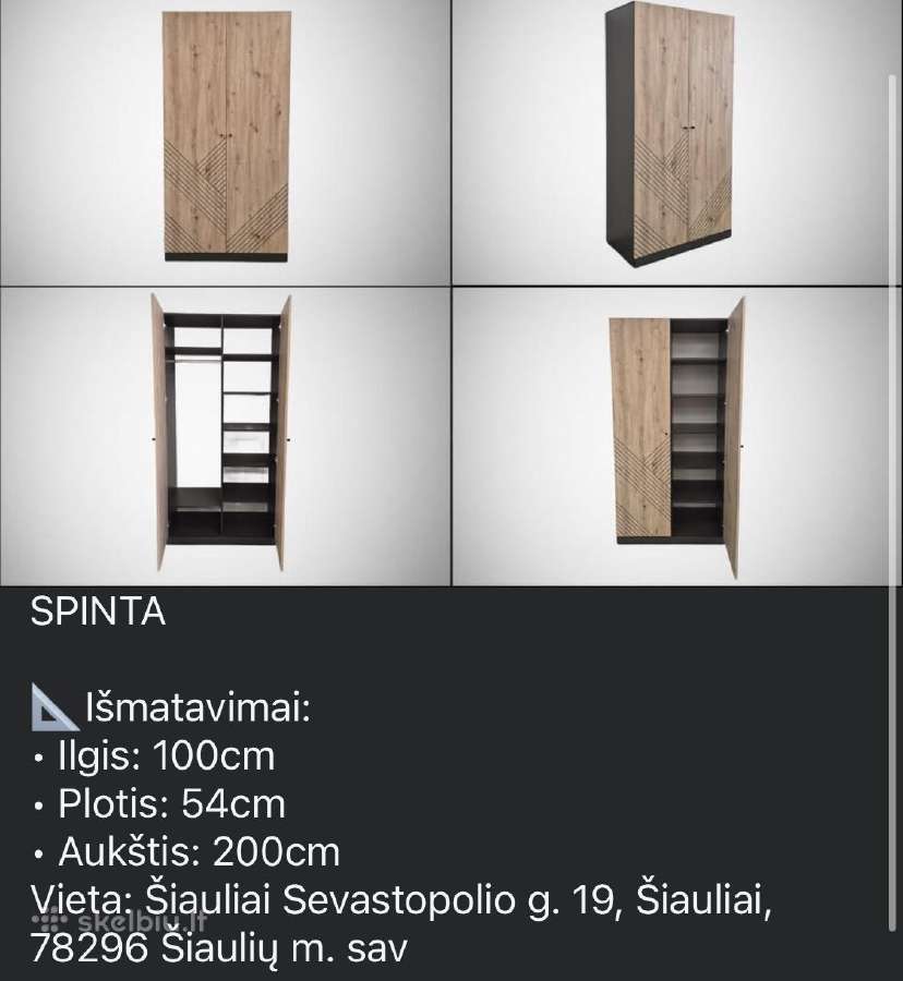 Rmd baldai geriausiomis kainomis nauja komoda - nuotraukos Nr. 19