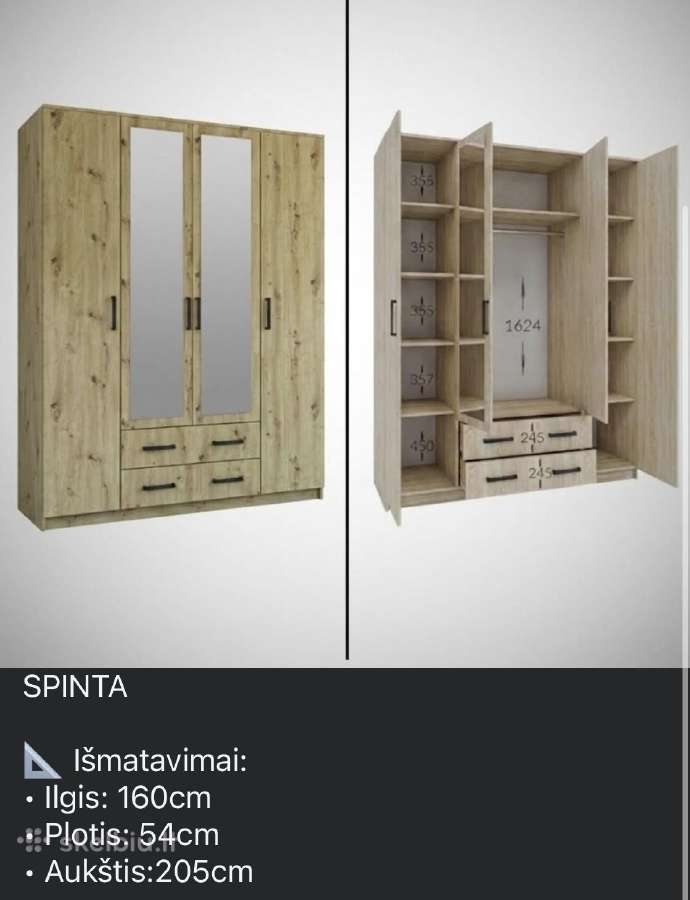 Rmd baldai geriausiomis kainomis lova, čiužinys - nuotraukos Nr. 22