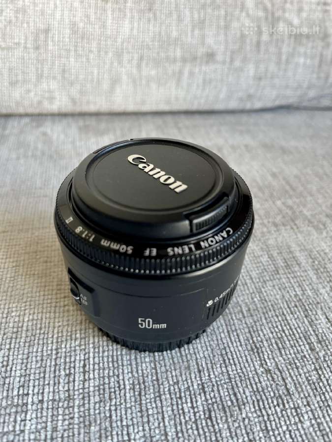 Canon EOS 600d su 2 objektyvais, blykste, priedais - nuotraukos Nr. 5