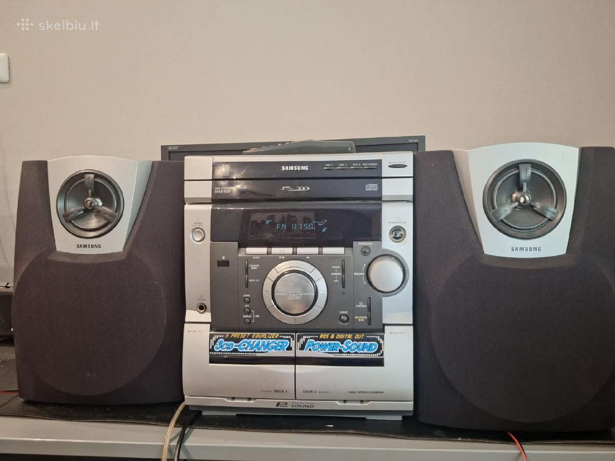 Samsung max-920 centras su kalonelem ir pultu