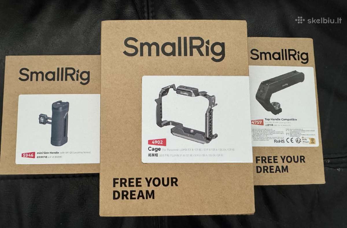 Smallrig cage komplektas Lumix S1ii/s5ii/s5iix/g9