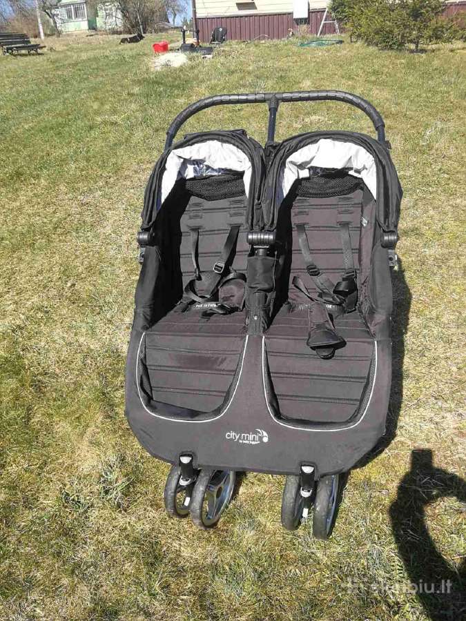 Parduodamas Baby Jogger City Mini Double dvigubas