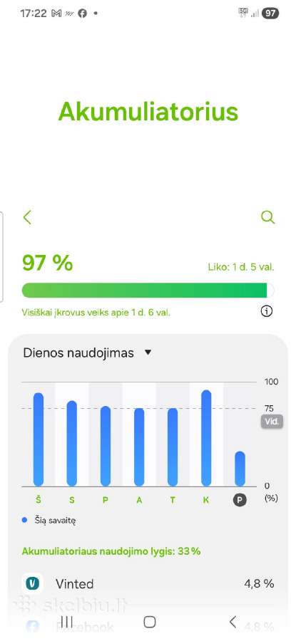 Samsung 22+ - nuotraukos Nr. 6