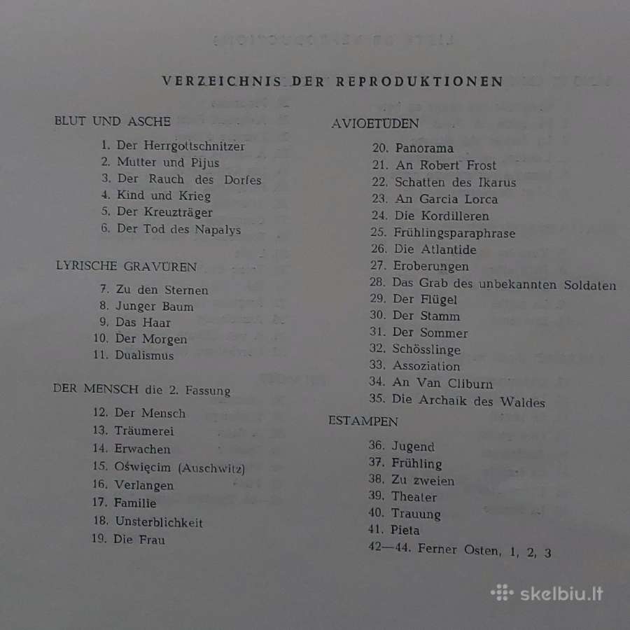 Stasys Krasauskas - reprodukcijų rinkinys 1966 m. - nuotraukos Nr. 6