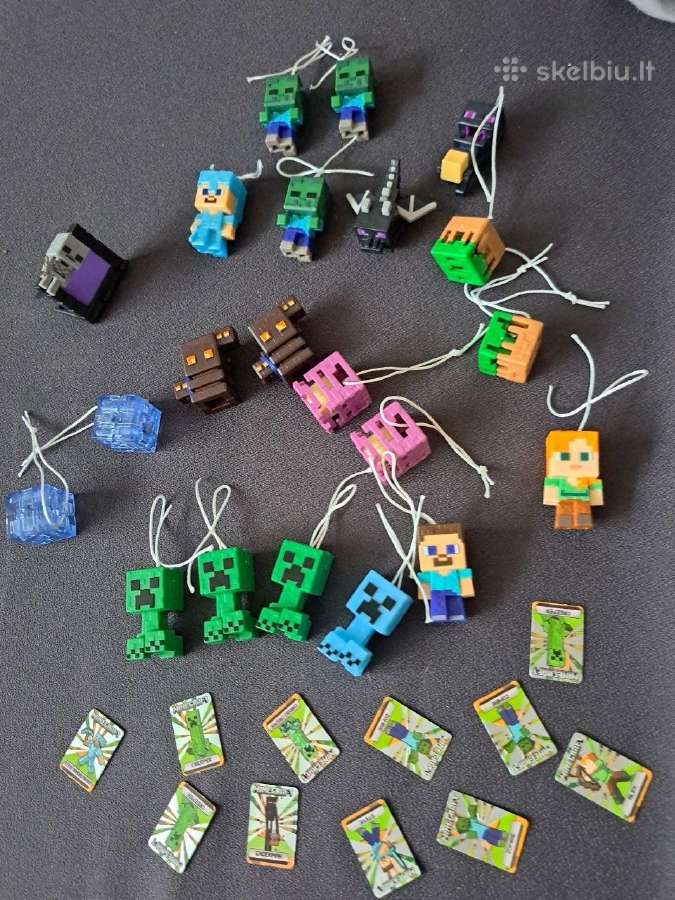 Parduodu „Kinder Joy Minecraft“.