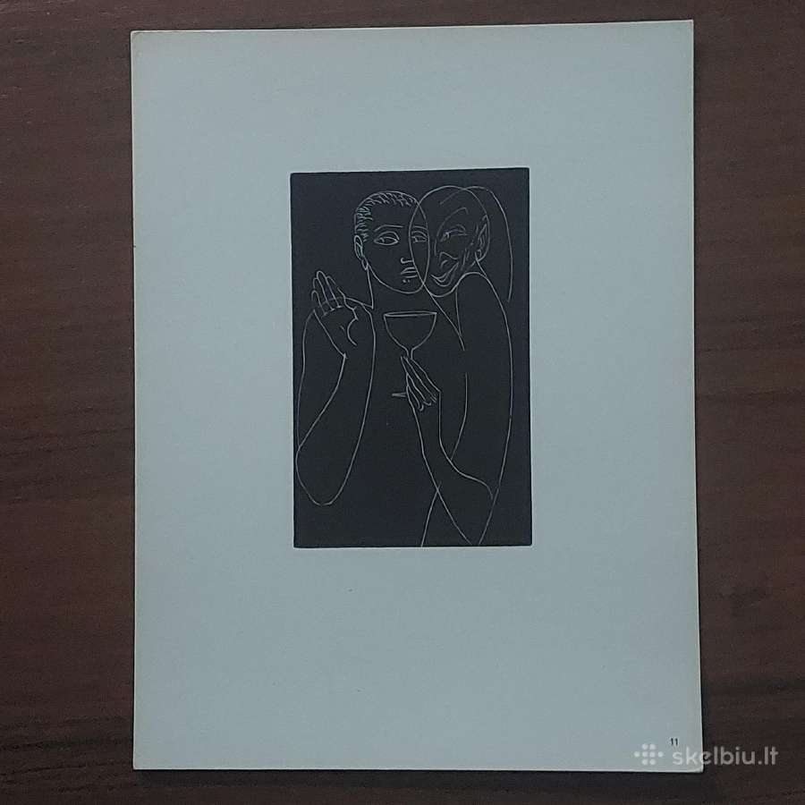 Stasys Krasauskas - reprodukcijų rinkinys 1966 m. - nuotraukos Nr. 7
