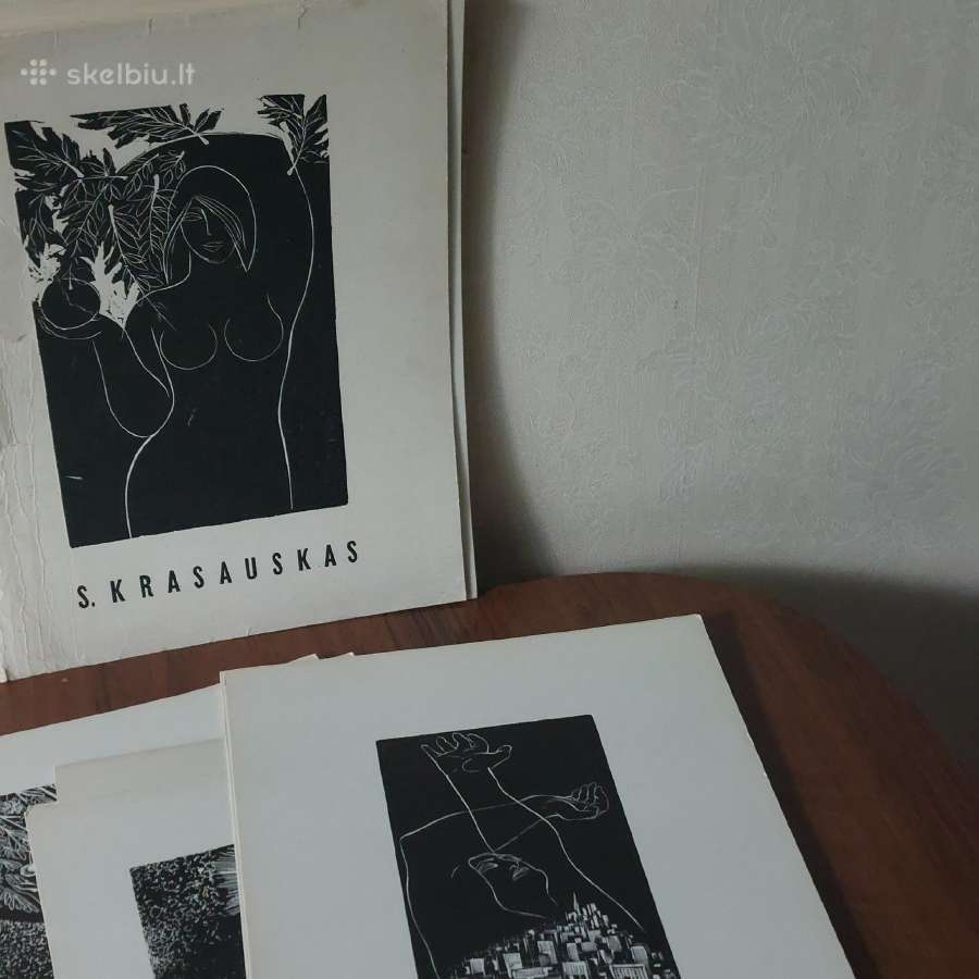 Stasys Krasauskas - reprodukcijų rinkinys 1966 m. - nuotraukos Nr. 14