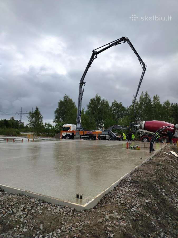 Pramoninio betonavimo darbai - nuotraukos Nr. 10