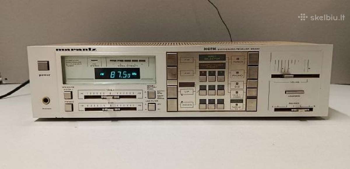 Stiprintuvas su tiuneriu Marantz Sr 430 - nuotraukos Nr. 2