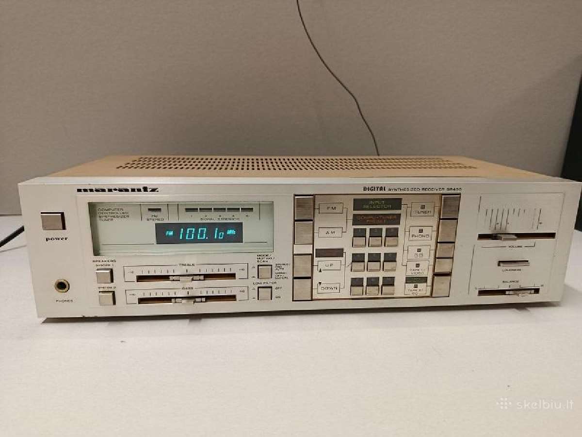 Stiprintuvas su tiuneriu Marantz Sr 430 - nuotraukos Nr. 5